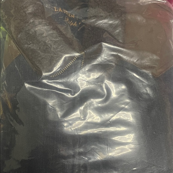 Ralph Lauren Puffer Dark Denim Vest L NWOT - Picture 5 of 5